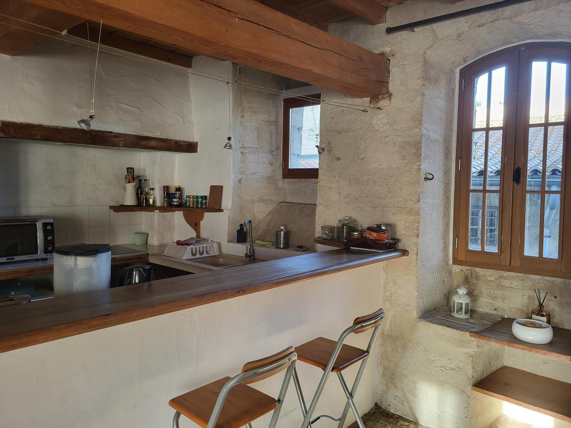 Maison Atypique Coeur De Village Historique Villeneuve-lès-Avignon Esterno foto
